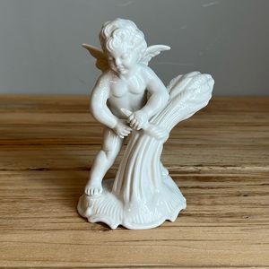 Dresden Crown 'D' Angel Cherub Figurine